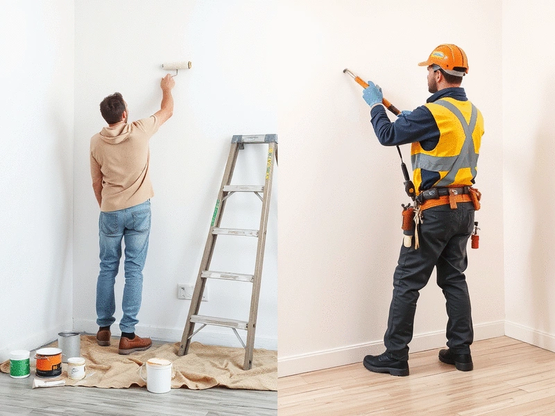 DIY vs. Hiring a Professional Interior Painter in Watford: Pros, Cons, and When to Call an Expert